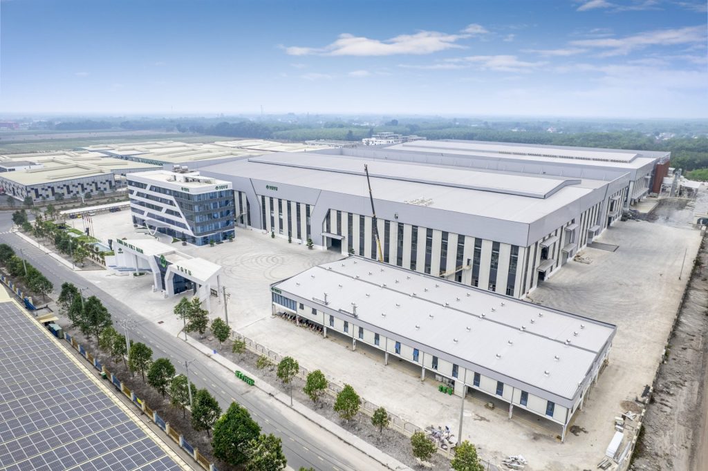 Fabrik und komplettes Gelände von Bonlay in China